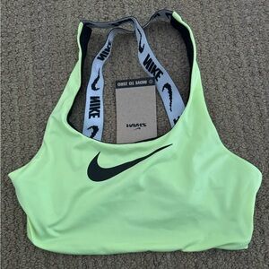 Nike Women's Neon Green Bikini Top